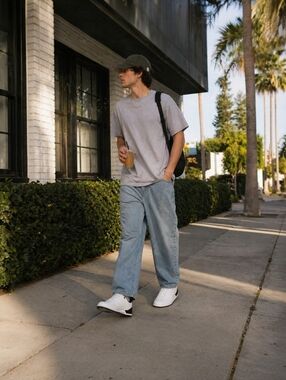 K-Swiss White Court Sneakers Men's 12 Clean Minimal Streetwear